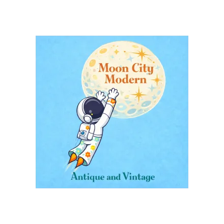 Moon City Modern Antiques and Vintage logo