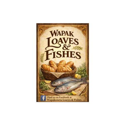 Wapak Loaves and Fishes logo