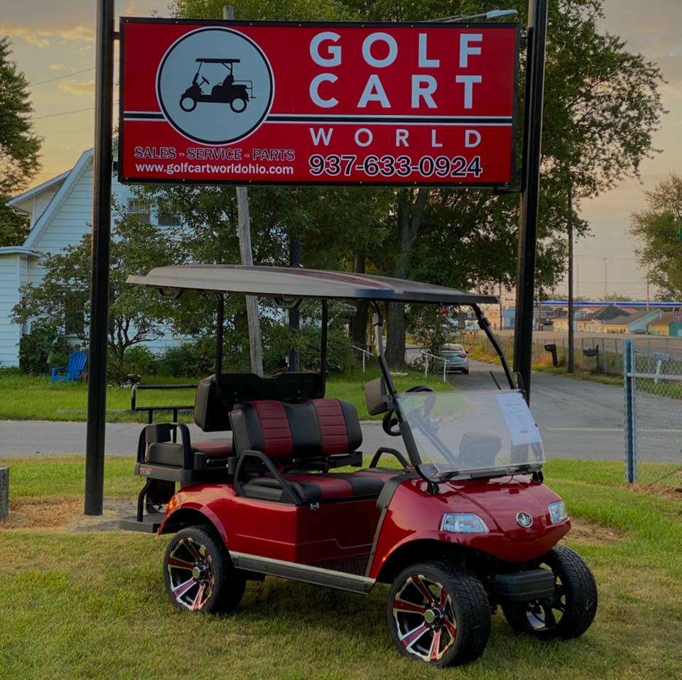 Golf Cart Word LOGO 25